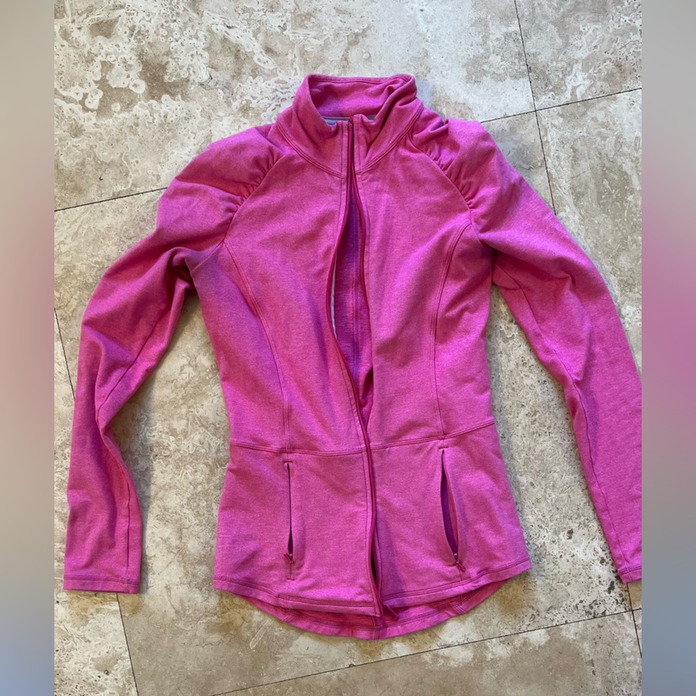 Lilly Pulitzer luxletics hot pink jacket